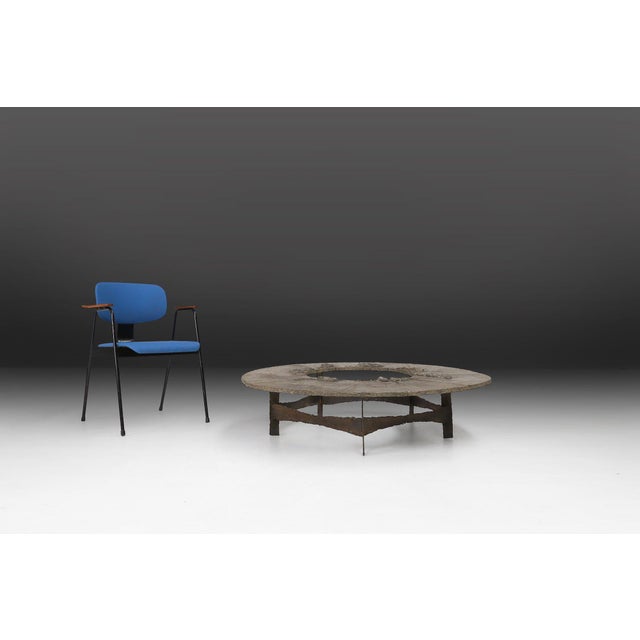 Metal Early Coffee Table from Pia Manu, Belgium, 1960s For Sale - Image 7 of 17