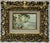 Modern Cliffside Coast, Oil Painting on Cardboard, Framed For Sale - Image 3 of 8