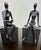 Vintage "Thinker" Brutalist Bookends - A Pair For Sale In Boise - Image 6 of 9