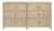 Matthew Izzo Home Bowden Wrapped Rattan Six Drawer Chest For Sale
