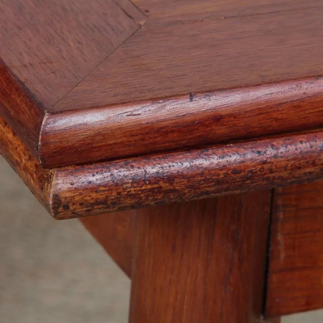 Vintage Extendable Dining Table in Oak, 1950s For Sale - Image 6 of 11