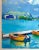 Plastic Late 20th Century Nautical Acrylic Painting, Signed Sailboats by Port in Spain, Framed, 38"w For Sale - Image 7 of 9