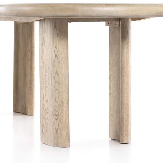 Four Hands Jaylen Extension Dining Table, Yucca Oak For Sale In Austin - Image 6 of 13