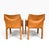 1970s Pair Mario Bellini "Cab 413" Chairs for Cassina, Italy C. 1970 For Sale - Image 5 of 7