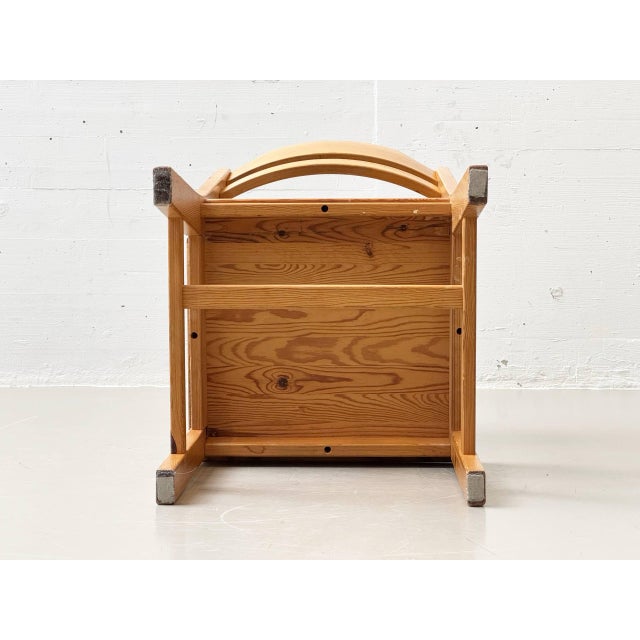 Wood Pine Chair from NC, Sweden, 1970s For Sale - Image 7 of 16