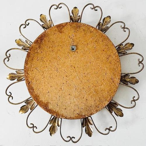 Mid-Century Sunburst Butler Mirror from Deknudt, 1960s For Sale - Image 6 of 8
