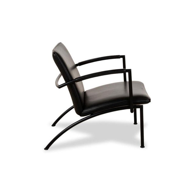 Animal Skin Pando Leather Armchair from Cor For Sale - Image 7 of 12