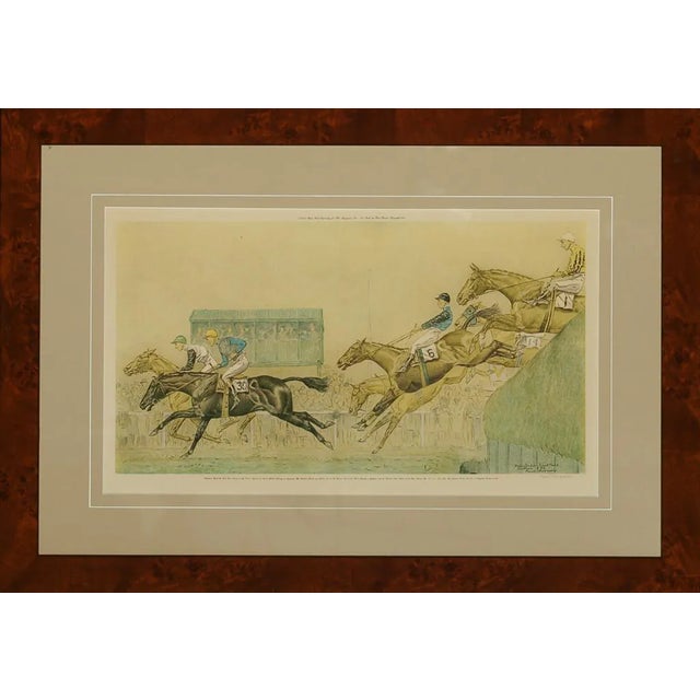 "Valentine's Brook the First Time Around in the Grand National of 1932" For Sale
