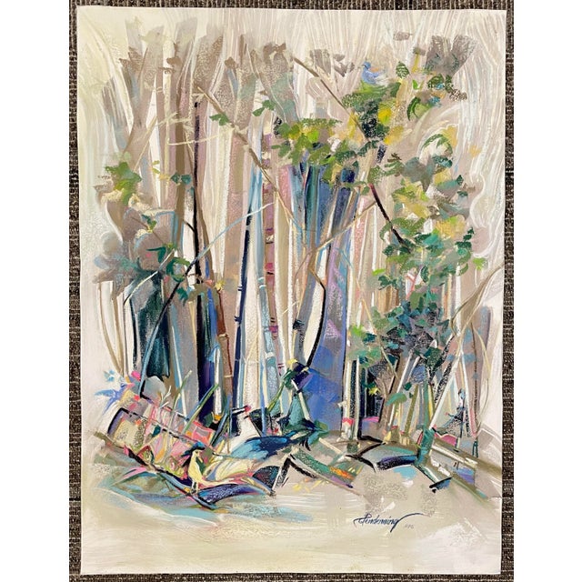 Pacific Northwest Landscape by Susan Glendenning For Sale - Image 4 of 4