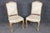 Set 6 Light Beechwood Louis XV Style Carved Dining Side Chairs For Sale - Image 4 of 13