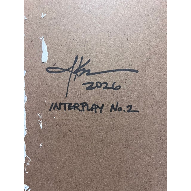 Interplay No. 2 - Original Abstract Painting by J. Kent Martin For Sale - Image 9 of 10