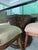 2000 - 2009 Glass Dining Table With Marble/Wood Pedestals For Sale - Image 5 of 5