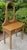 Wood Vintage Wicker & Rattan Vanity Table With Oval Mirror and Drawer For Sale - Image 7 of 15