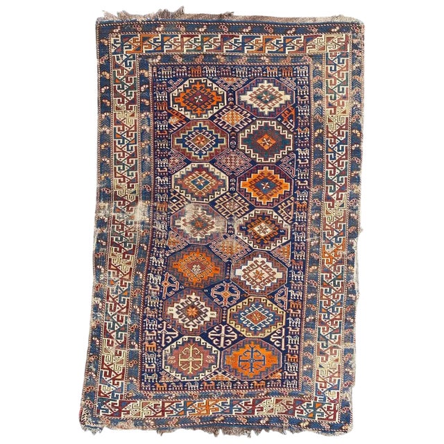 Antique Caucasian Shirwan Rug For Sale