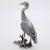 1970s Vintage Italian Handmade Silver Heron Figurine, 1970s For Sale - Image 5 of 12