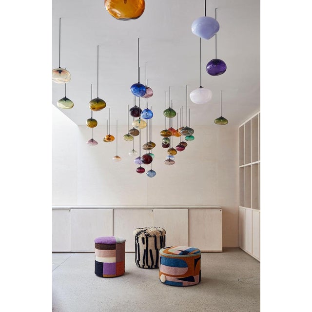 Contemporary Poufs by Cartk Tint, Set of 3 For Sale - Image 3 of 18