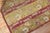 Art Nouveau Antique Zabihi Collection Ghiordes Small Floral Runner - 3'6" x 7' For Sale - Image 3 of 10