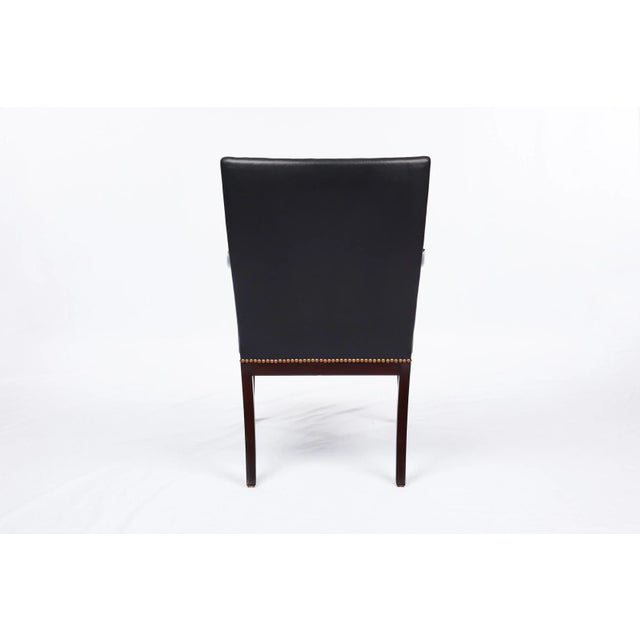 Mid 20th Century Frits Henningsen Arm Chair For Sale In Los Angeles - Image 6 of 13