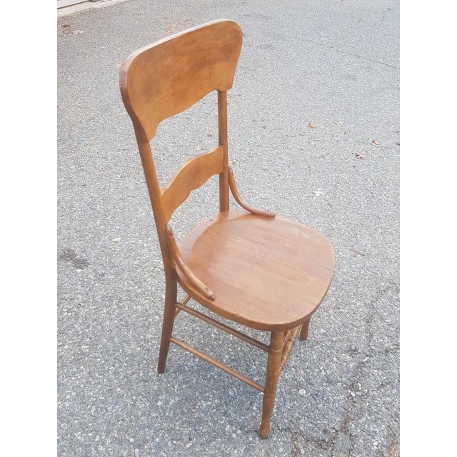 Early 20th Century Early 20th Century Antique Bentwood Chair For Sale - Image 5 of 7