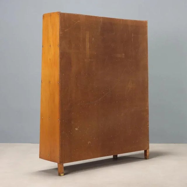 Vintage Bookcase in Wood, 1960s For Sale - Image 10 of 11