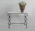 Jean Royère Serpentine' Side Table With Carrara Marble Top For Sale - Image 4 of 9