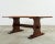 English Country English Style Fruitwood Trestle Dining Table For Sale - Image 3 of 12