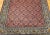 Red Vintage Persian Tabriz Rug, Handwoven Wool, Allover Herati Pattern, Plum & Blue, 7’ X 10’ For Sale - Image 8 of 12