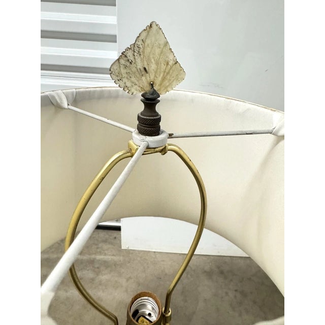 Antique 19th C French Louis XVI Ormolu & Celadon Porcelain Lamps - A Pair For Sale - Image 15 of 18