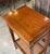 1950s Vintage Side Table in Cherry Wood, 1950 For Sale - Image 5 of 18