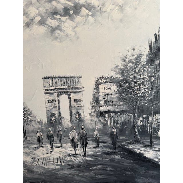 1930s Caroline Burnett Hand Painted Oil Painting on Canvas, Signed For Sale In Atlanta - Image 6 of 9