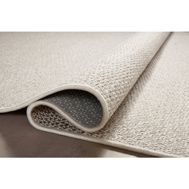 Contemporary Amber Lewis x Loloi Malibu Ivory / Dove 5'-1" x 7'-7" Area Rug For Sale - Image 3 of 6
