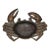 Mid-Century Modern Bronze Japanese Crab Dish For Sale