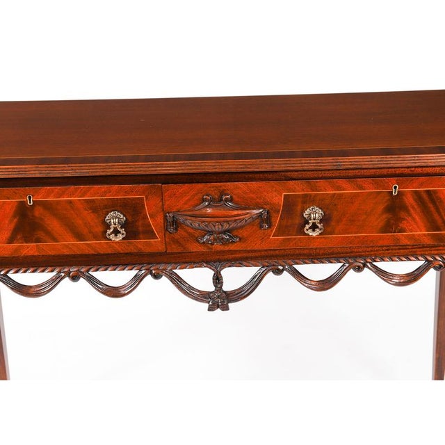 Vintage Cutlery Console Table from Maple & Co., Late 20th Century For Sale - Image 9 of 17