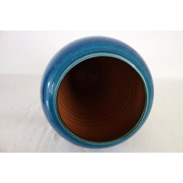 Large Lidded Ceramic Vase in the style of Bitossi, Italy, 1970s For Sale - Image 10 of 14