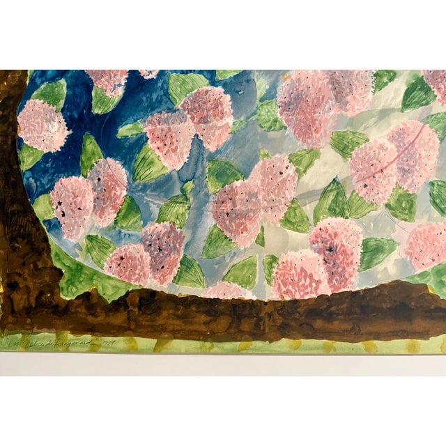 Robert Zakanitch, Big Post Minimalist Pattern and Decoration Abstract Lithograph Robert Zakanitch, 1988 For Sale - Image 4 of 13