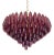Violet Poliedri Murano Glass Chandelier by Simoeng For Sale