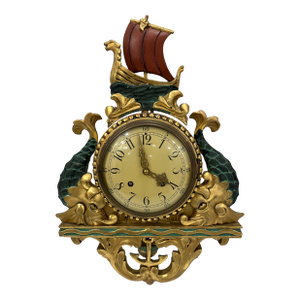 Antique Swedish Wall Clock
