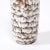 Mid-Century Modernist White and Earth Toned Ceramic Vase With Banded Detailing For Sale - Image 12 of 13