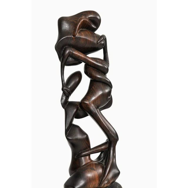Wooden Sculpture, 20th Century For Sale - Image 4 of 7