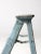 Vintage Wooden Blue Step Ladder For Sale - Image 10 of 13