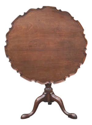 Antique George III Mahogany Tripod Table, 1770