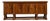 1970-1979 France Rich Walnut Brown Carved Walnut Gothic-Arch Buffet For Sale