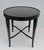 Barbara Barry Collection for Baker Furniture Black Satin Lacquer Oval Shaped Side/End Table For Sale - Image 9 of 18