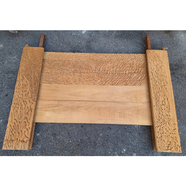 Contemporary Urano Palma, Sculpture, 1980s, Wood For Sale - Image 3 of 5