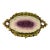 Victorian Majolica Oval Serving Tray With Ornate Leaf Border & Handles For Sale