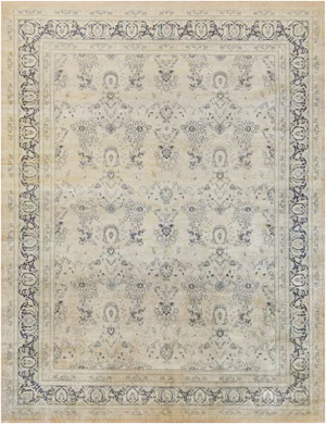 Mansour Handwoven Tabriz Rug - 8'3" X 10'4"