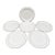 Juliska Portugal Berry & Thread Whitewash Charger Plates- Set of 6 For Sale