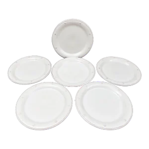 Juliska Portugal Berry & Thread Whitewash Charger Plates- Set of 6