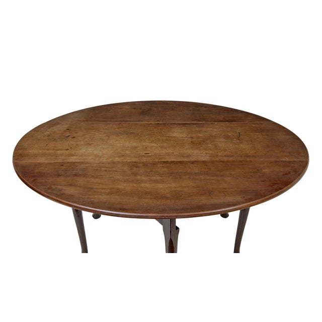 18th Century Chippendale Gateleg Dining Table, 1760 For Sale - Image 6 of 12