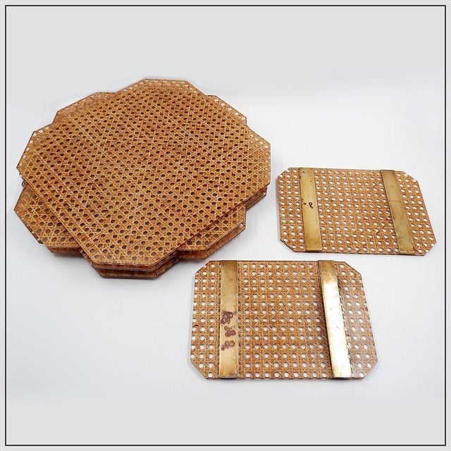 Coasters and Trivets from Christian Dior, Set of 8 For Sale - Image 16 of 16